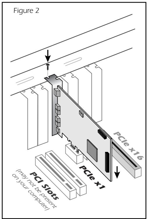 CREATIVE E-MU 0404 PCIE - Pour installer la carte PCIe 0404 dans votre ordinateur - 2