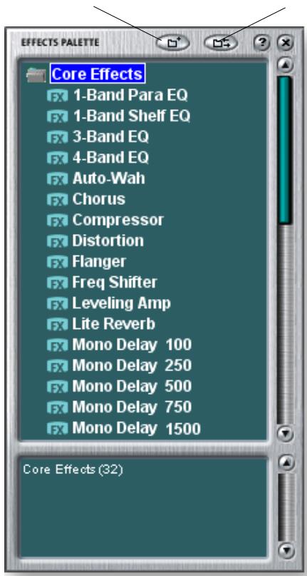 CREATIVE E-MU 0404 PCIE - La palette d'effets - 1