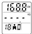 TERRAILLON TFA NAUTIC - BODY FAT AND BODY WATER MEASUREMENT MODE - 1