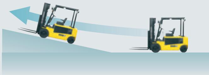 HYUNDAI 20BH-7 - Système anti-roulement en arrêt, vitesse de déplacement rapide et capacité de gravissement de pente - 1