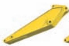 HYUNDAI R210LC-7A - Accessoires godet rétro-arrête R210NLC-7A - 1