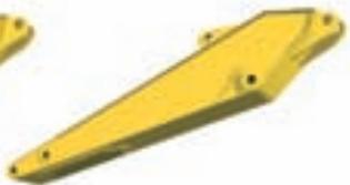 HYUNDAI R210LC-7A - Accessoires godet rétro-arrête R210NLC-7A - 3