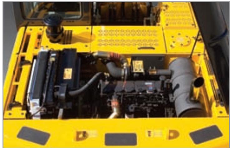 HYUNDAI R210LC-7A - Capot létal à ouverture gauche et droite - 1