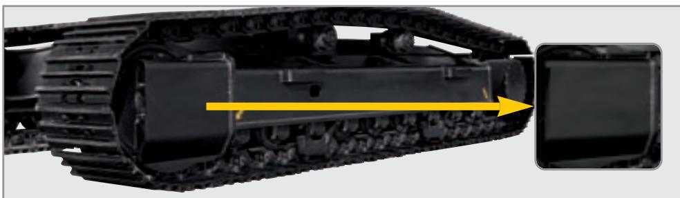 HYUNDAI R210LC-7A - Chassis inférieur stable et solide - 1