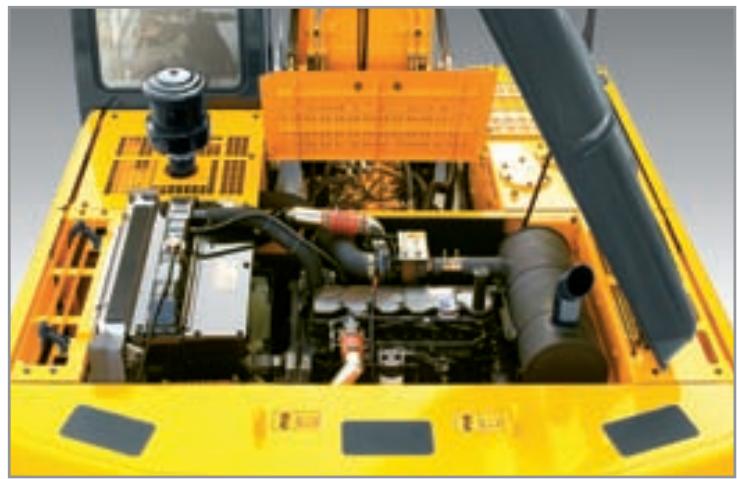 HYUNDAI R250LC-7A - Capot létal à ouverture gauche et droite - 1