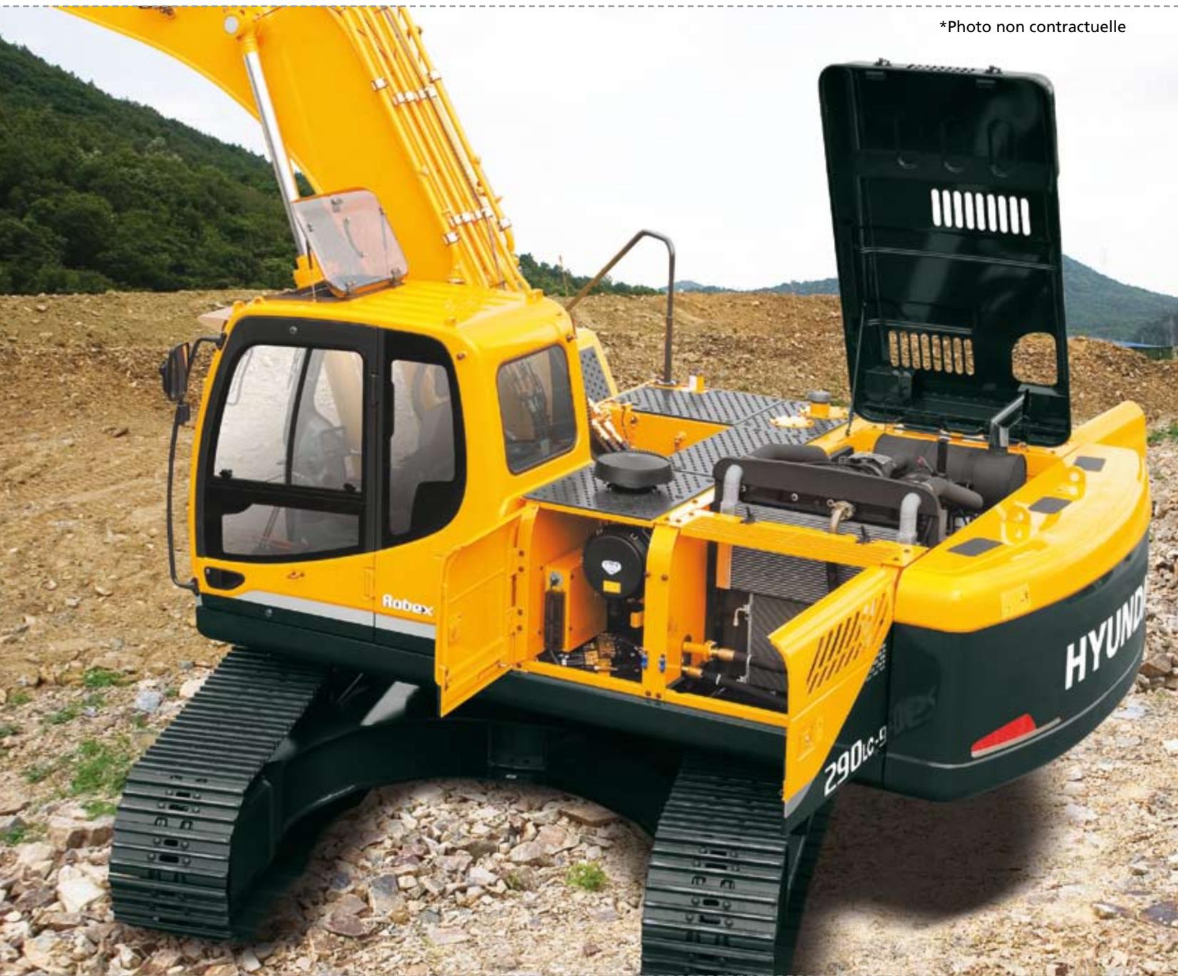 HYUNDAI R290LC-9 - Allongement des intervalles de remplacement des filtres - 5