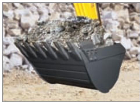 HYUNDAI R360LC-7A - Godet et articulation de godet renforcés - 1