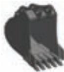 HYUNDAI R360LC-7A - Poids en ordre de marche (approximatif) - 2