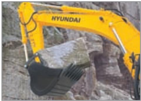 HYUNDAI R500LC-7A - Godet et articulation de godet renforcés - 1