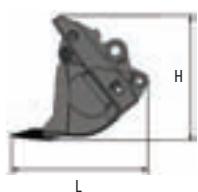 HYUNDAI R800LC-7A - Rayons d'action R800-7A FS (Pelle hydraulique en butte) - 10