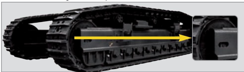 HYUNDAI R800LC-7A - Chassis inférieur stable et solide - 1