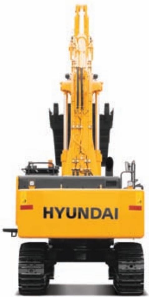 HYUNDAI R800LC-7A - Rayons d'action R800-7A FS (Pelle hydraulique en butte) - 13