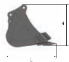 HYUNDAI R800LC-7A - Rayons d'action R800-7A FS (Pelle hydraulique en butte) - 2