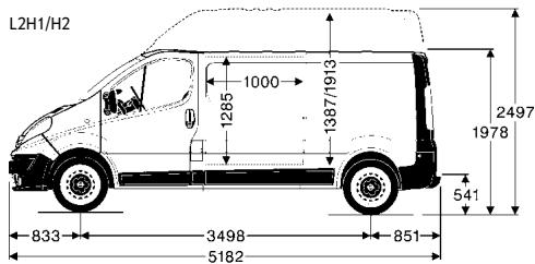 OPEL VIVARO - Opel vivaro fourgon - 2