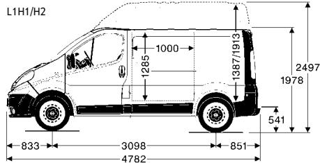 OPEL VIVARO - Opel vivaro fourgon - 1