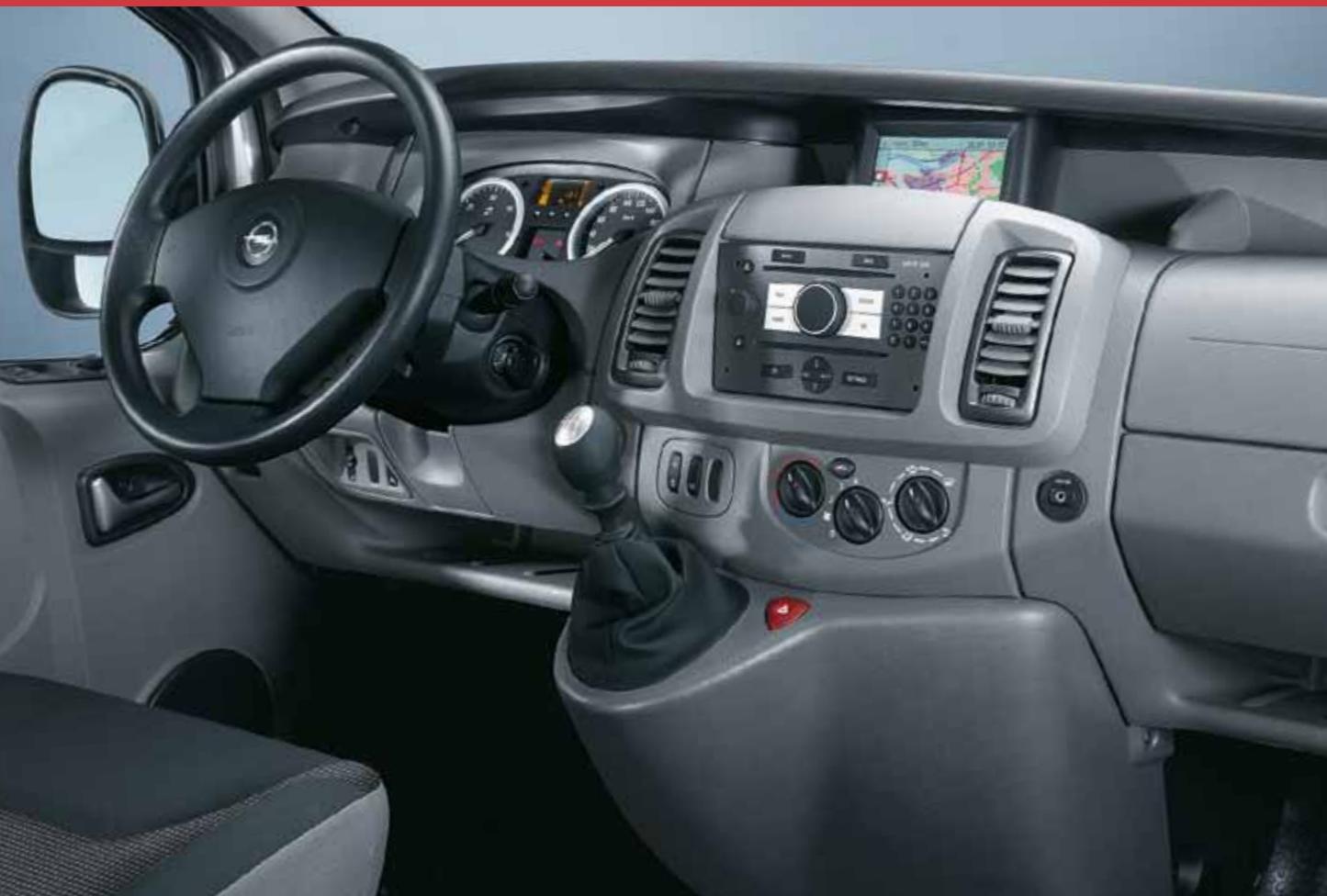 OPEL VIVARO - Opel vivaro. intérieur et comportement. - 1