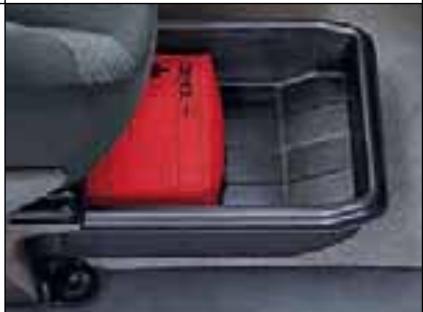 OPEL VIVARO LIFE - Tiroir sous le siège du passager. - 1