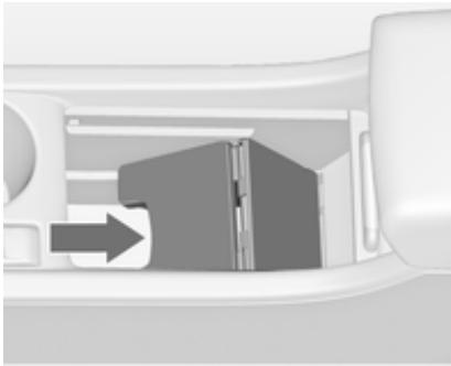 OPEL ASTRA IV - Rangement dans la console centrale - 3