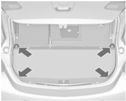 OPEL ASTRA IV - Anneaux d'arrimage - 1