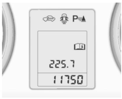 OPEL ASTRA IV - Centre d'informations du conducteur - 1