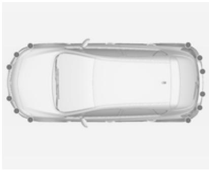 OPEL ASTRA IV - Système avancé d'assistance au stationnement - 1