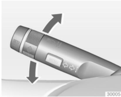 OPEL ASTRA IV - Clignotants de changement de direction et de file - 1
