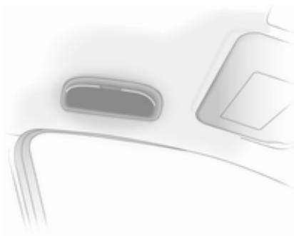 OPEL AGILA 2 2011 - Rangement pour lunette de soleil - 1