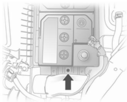 OPEL AGILA 2 2011 - Dépose de la batterie - 1