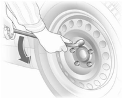 OPEL AGILA 2 2011 - Changement de roue - 1