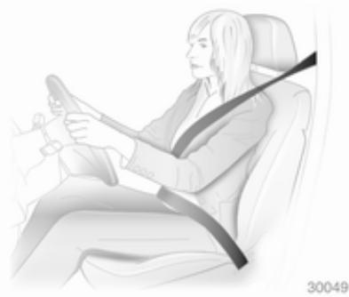 OPEL AGILA 2012 - Ceinture de sécurité - 1