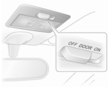 OPEL AGILA 2012 - Éclairage intérieur - 1