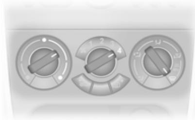 OPEL AGILA 2012 - Désembuage et dégivrage des vitres - 1