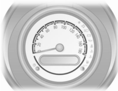 OPEL AGILA 2012 - Témoins et cadrans compteur de vitesse - 1