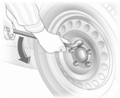 OPEL AGILA 2012 - Changement d'une roue - 1