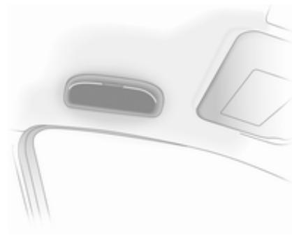 OPEL AGILA 2012 - Rangement pour lunette de soleil - 1