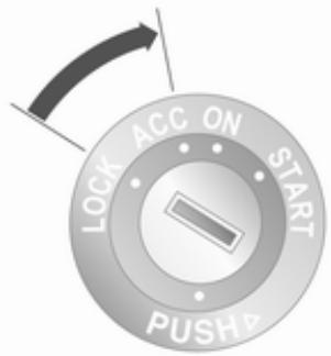 OPEL AGILA 2012 - Positions de la serrure de contact - 1