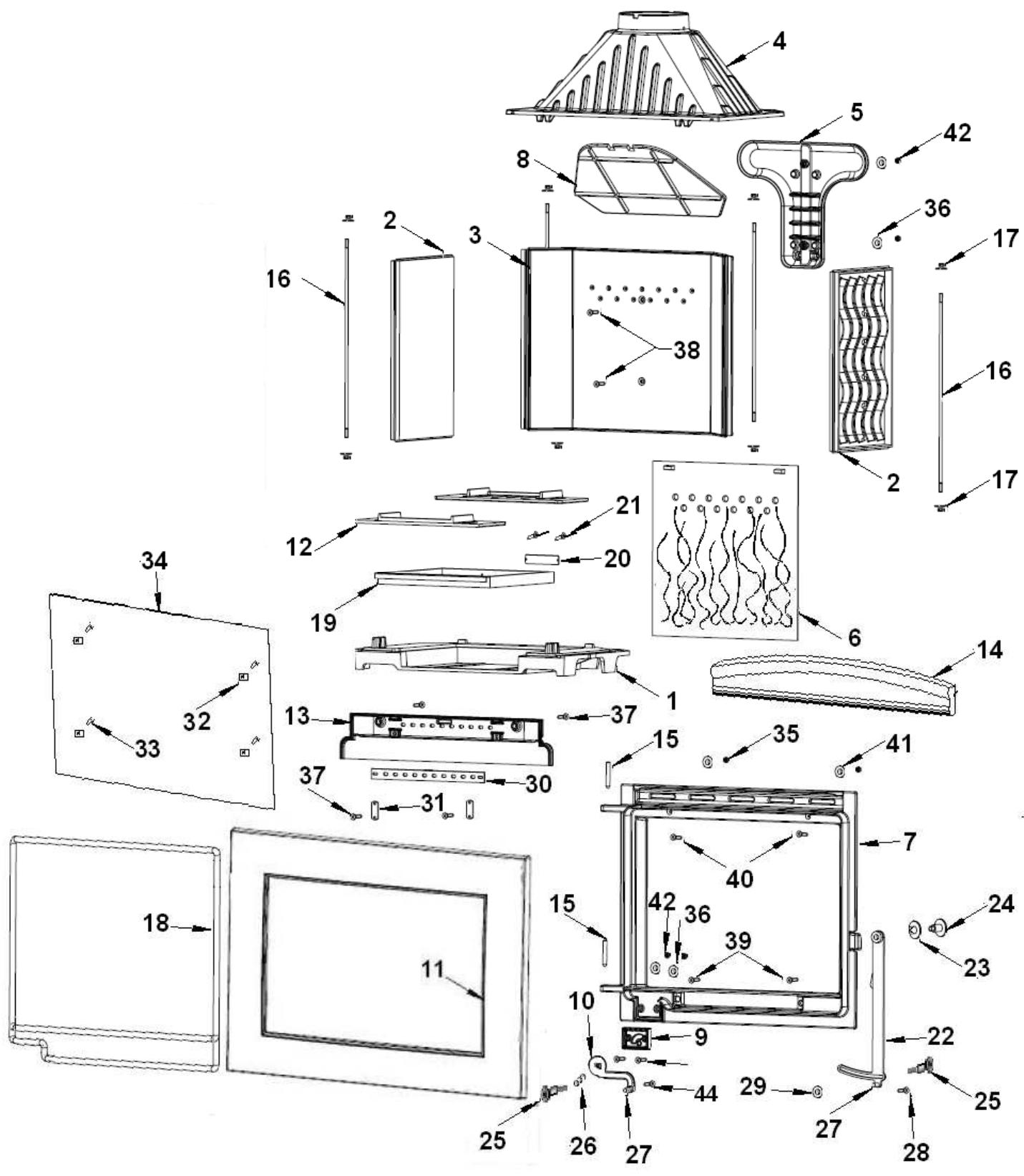 INVICTA ONDE 800 - Instructions pour l'encastrement de l'appareil. - 5