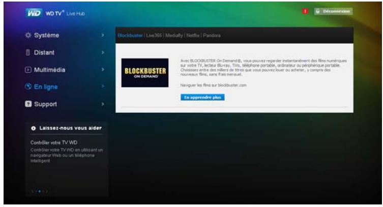 WESTERN DIGITAL TV LIVE HUB - En ligne - 1