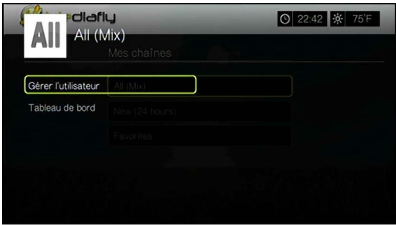 WESTERN DIGITAL TV LIVE HUB - Supprimer un compte mediafly - 1
