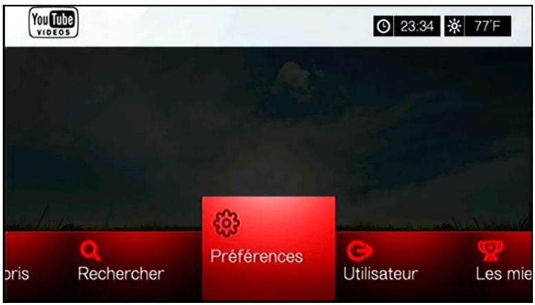 WESTERN DIGITAL TV LIVE HUB - Préférences - 1
