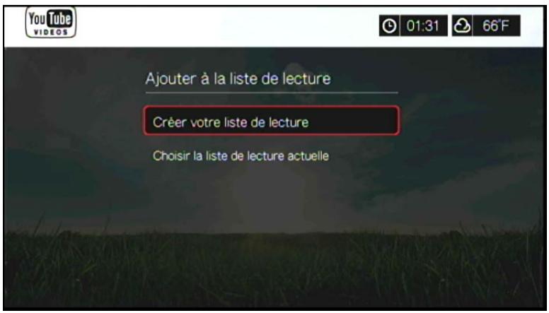 WESTERN DIGITAL TV LIVE HUB - Ajouter des vidéos à une liste de lecture - 1