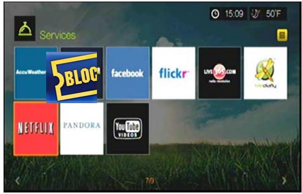WESTERN DIGITAL TV LIVE HUB - Pour accéder à netflix : - 1