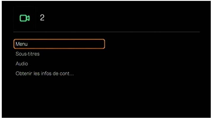 WESTERN DIGITAL TV LIVE HUB - Options de lecture pour la navigation DVD - 1