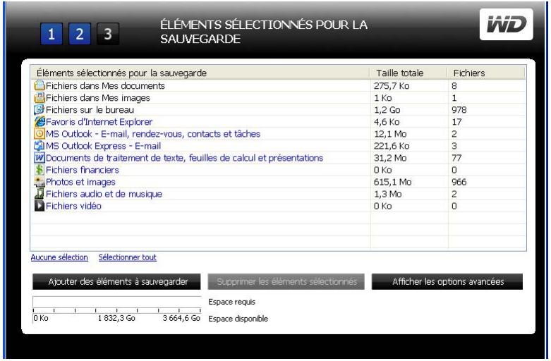 WESTERN DIGITAL WD SHARESPACE - Modification des fichiers sélectionnés - 1