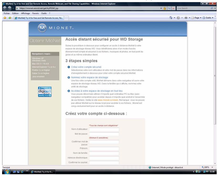 WESTERN DIGITAL WD SHARESPACE - Pour l'enregistrement à mionet: - 1
