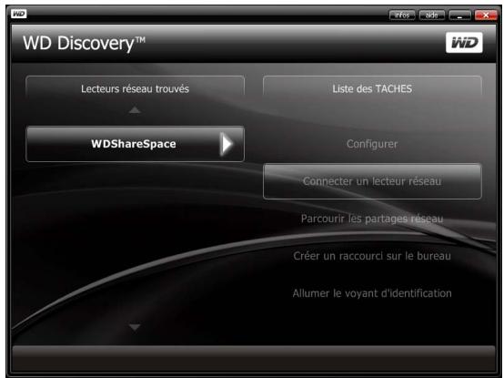 WESTERN DIGITAL WD SHARESPACE - Connecter un lecteur réseau - 1