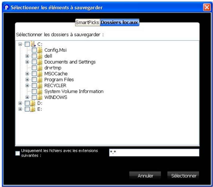 WESTERN DIGITAL WD SHARESPACE - Sélection de vos propres éléments de sauvegarde - 2