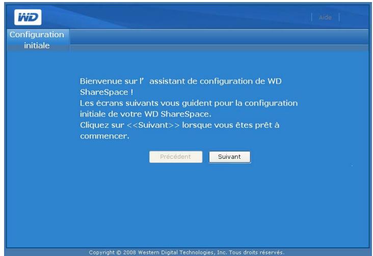 WESTERN DIGITAL WD SHARESPACE - Première installation de l'appareil - 3