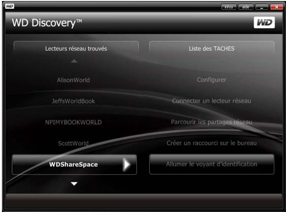 WESTERN DIGITAL WD SHARESPACE - Activation ou désactivation du voyant d'identification - 1