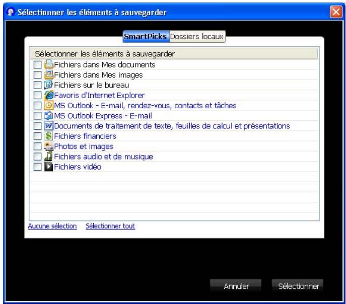 WESTERN DIGITAL WD SHARESPACE - Sélection de vos propres éléments de sauvegarde - 1